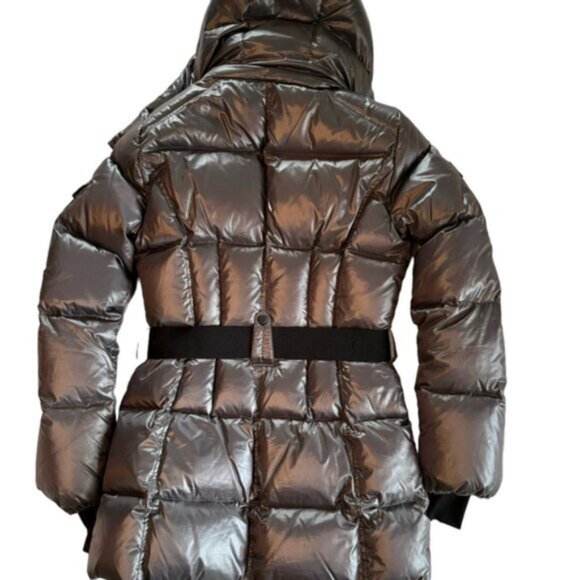 SAM. SOHO Quilted Puffer Gray Coat Jacket size L - Picture 4 of 12